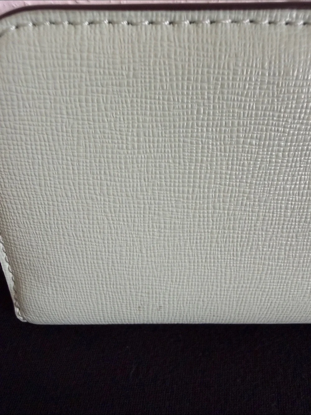 Kate Spade Mint Zip Around Continental Wallet with Gold Logo